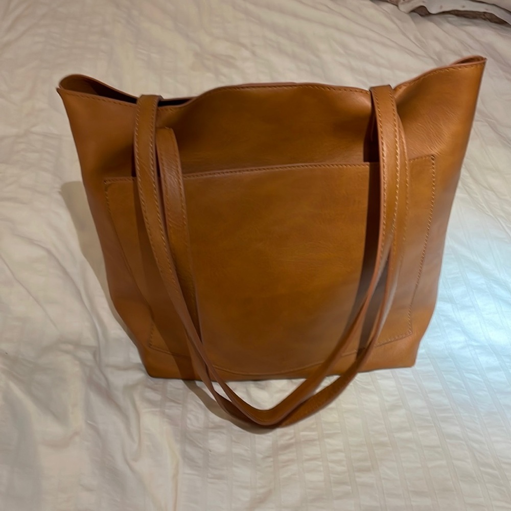 Faux Leather Handbag